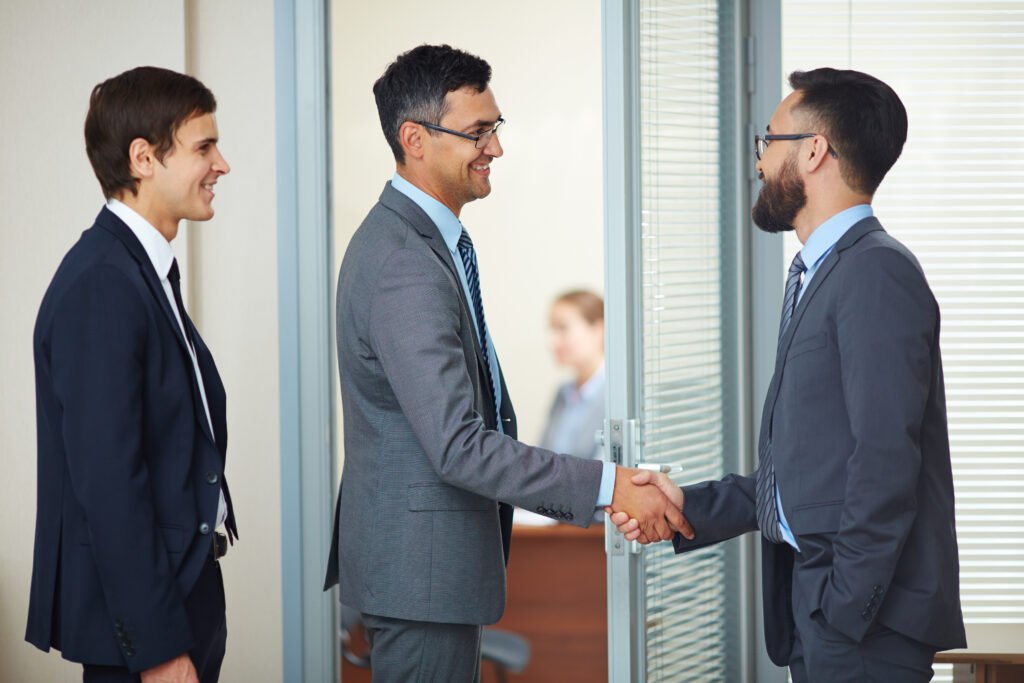 partnership handshake